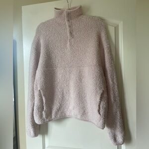 NWOT Skims Soft Pink Cozy Knit Sweatshirt